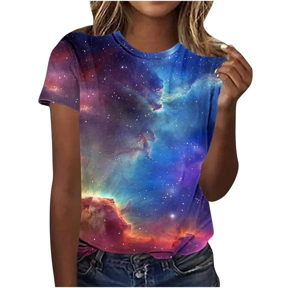 Cute Summer Tops for Women Plus Size Women's Tops Plus Size Womens Short Sleeve Tops Pink T Shirts for Women Clearance Items Under 5 Dollars