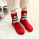 thumbnail image 1 of Hogar y cocina, Decoración del hogar, Decoración navideña, Medias navideñas Medias rojas de otoño e invierno Regalo para el hogar Temporada linda, Calcetines de lana coral, 1 of 6