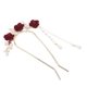 thumbnail image 1 of HEALEEP Horquilla De Con Falsas Y Rosa Para Novias Y Eventos Especiales, 1 of 8