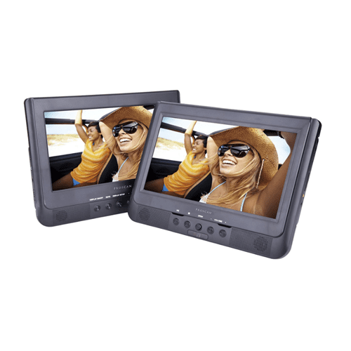 Proscan PDVD1037 10.1-Inch Dual Screen Portable DVD Player (Certified