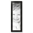 thumbnail image 2 of ArtToFrames 9" x 30" Honors Black with Silver Picture Frame, 9x30 inch Black Wood Poster Frame (WOM-5157),  Pack, 2 of 7