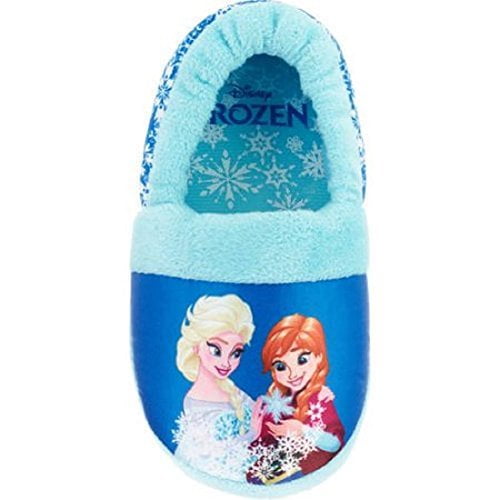 Disney Frozen Elsa Anna Sister Slide On Slippers L 9/10 - Walmart.com