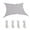 Grey, variant on Sun Shade Outdoor Sun Shade Tent Universal Protective Cover For Patio Garden Camping And Beach Outdoor Shade Cover Your Cover for Outdoor for Winter Outdoor Coffee Table Cover Couch Cover for Leather