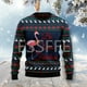 thumbnail image 3 of Suéter feo navideño con dibujo de perro, gato, Papá Noel, tatuaje retro, mangas largas, estampado 3D, otoño e invierno, jersey informal Harajuku X14, 3 of 5