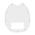 thumbnail image 1 of Placa protectora para bajos eléctricos con ranura y orificios precortados. Blanco, 1 of 9