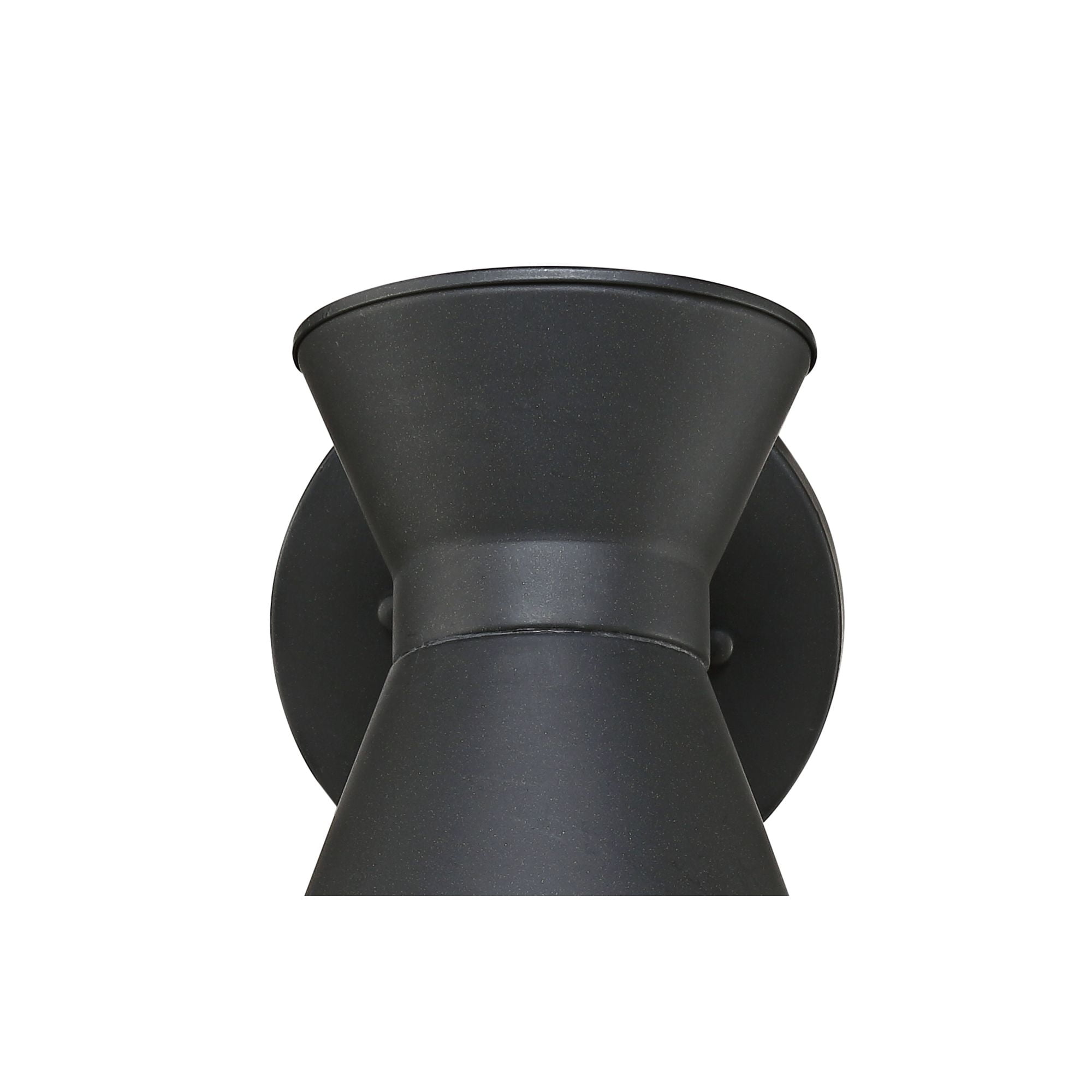 John Timberland Vance Modern Outdoor Wall Light Fixtures Set of 2 Black LED Dark Sky Swivel Head 8" for Post Exterior Barn Deck House