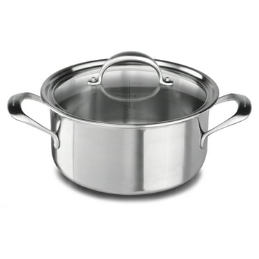 KitchenAid 5-ply Copper Core 6-Quart Low Casserole with Lid (KC2C60LCST)