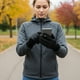 thumbnail image 4 of Guantes de invierno cálidos | Impermeables y con aislamiento térmico para clima frío | Compatibles con pantallas táctiles | Negro, gris, azul | Paquete de 2, 4 of 6
