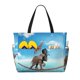 thumbnail image 1 of Fotbe Elephant Giraffe Bolsa de Viaje para Playa - Resistente al Agua, Bolsa Tote de Gran Capacidad y Ligera con 7 Bolsillos para Mujeres y Hombres, 1 of 7