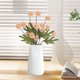 thumbnail image 1 of Juego de 4 flores artificiales de seda de 5 cabezas de cebolleta y crisantemo | Plantas suculentas de plástico | Tallos suaves y flexibles | Decoración para bodas en interiores | Arreglo de mesa e, 1 of 5