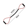 thumbnail image 2 of Exercise Resistance Bands Workout Exercise Bands,Yoga Tension Rope With Comfort Handles, 2 of 5