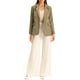 thumbnail image 2 of BLAZER Doble Botón de Manga Larga con Solapa Notch para Mujeres Chic de Trabajo Oficina en Caqui XS, 2 of 6