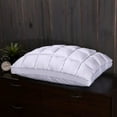 thumbnail image 2 of Pleated Goose Down Pillow 600 Thread Count French Bread Firm Neck Support, 2 of 4