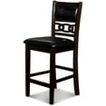 thumbnail image 3 of New Classic Furniture Gia 5-Piece Transitional Wood Dining Set in Ebony, 3 of 10
