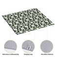 thumbnail image 4 of Rocae White Daisies and Bee for Drying Mat for Kitchen 16*18 inch Easy to Clean Dish Rack Pad, 4 of 8