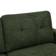 thumbnail image 6 of Aukfa 68" Small Sofa Couch Comfy Mid Century Modern Loveseat Sofa for Living Room Bedroom, Green, 6 of 10