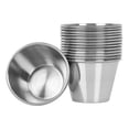 thumbnail image 2 of 40x Tazas de Acero Inoxidable de Salsa, Taza para Salsa, Tazas de Condimentos Individuales, 2 of 8
