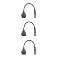 thumbnail image 1 of Sidaley 6PIN TO 16PIN Conversion Line Adapter Accessories Professional Motorcycle Tools Wire Scan Plug Extension Converter No.1 3piezas, 1 of 6