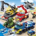 thumbnail image 2 of Bloques de construcción ensamblados de partículas pequeñas compatibles con Lego City, juguetes para niños, 2 of 5