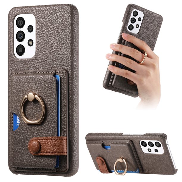 Compatible con iPhone 12, Funda GANGXUN con soporte magnético y tarjetero