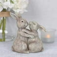 thumbnail image 3 of Valentines Day Decorations Animal Couple Statue Two Animal Together Figurine Romantic Hug Lover Statue Art Sculpture Home Decor Or Romantic Anniversary & Valentine's Day Gifts, 3 of 6