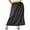 White/Black/Beige, variant on Women's Anti-Static Half Slip for Under Dresses Satin Long Underskirt