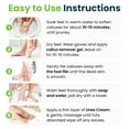 thumbnail image 6 of FootCure Tea Tree Foot Soak & Callus Remover Gel - Antifungal Foot Cream for Cracked Heel, Callus Remover Gel with Exfoliator, 6 of 9
