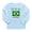 Sky Blue, variant on CafePress - Cute And Brazilian Long Sleeve T Shirt - Long Sleeve Infant T-Shirt