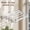White1-10 clip, variant on Folding Drying Rack Wall Mounted Drying Clip Windproof Sock Folding Clothes Dryer Racks Hanger Household Clothes Clotheslines