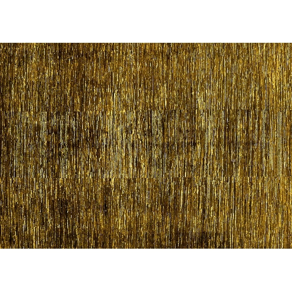 Ahgly Company Machine Washable Indoor Rectangle Abstract Yellow Modern Area Rugs, 5' x 8'