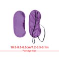 thumbnail image 4 of Minnieouse Cubreojos Poliéster Venda para los ojos Cubre ojos para dormir Práctico Púrpura Cadenas y cordones para anteojos Púrpura, 4 of 6