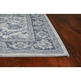 thumbnail image 2 of 26" x 45" Polyester Slate Blue Area Rug, 2 of 5