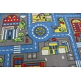 thumbnail image 5 of Mybecca Kids Rug Town Map 8' x 10 - Street Map Non Skid Backing, 5 of 6