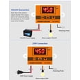 thumbnail image 3 of Amdohai ZFX-W3003 Digital Temperature Controller Intelligent Microcomputer Temp Control Thermostat for Freezer Fridge Hatching, 3 of 7