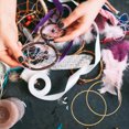 thumbnail image 4 of 6Pcs Macrame Hoops Ring Dream Catcher Metal Rings DIY Craft Accessories, 4 of 9