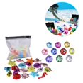 thumbnail image 4 of 10/20 Pcs Diamants Jouets de Gemmes pour Enfants Jouets de Gemmes Colorés pour Piscine et Plongée F2P, 4 of 8
