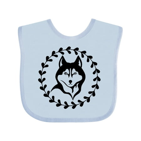 

Inktastic Husky Dog Owner Gift Gift Baby Boy or Baby Girl Bib