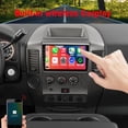 thumbnail image 3 of Pantalla QLED mejorada para radio de coche, 9 pulgadas, Android Auto CarPlay, Nissan Titan 2004-2007, 3 of 6