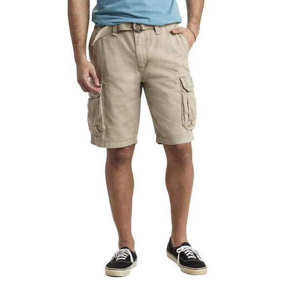 Short cargo UNIONBAY 36 Desert con cinturón de 28 cm