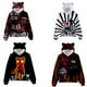 thumbnail image 2 of Roblox-Jersey con capucha para niños, suéter con orejas de gato, figura de Escape de las puertas, 3D, regalos para niños, nuevo, 2 of 4