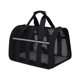 thumbnail image 1 of Pet Cat Carrier Bolso al aire libre Bolsa plegable para mascotas Bolsa de viaje para mascotas (Negro S), 1 of 3