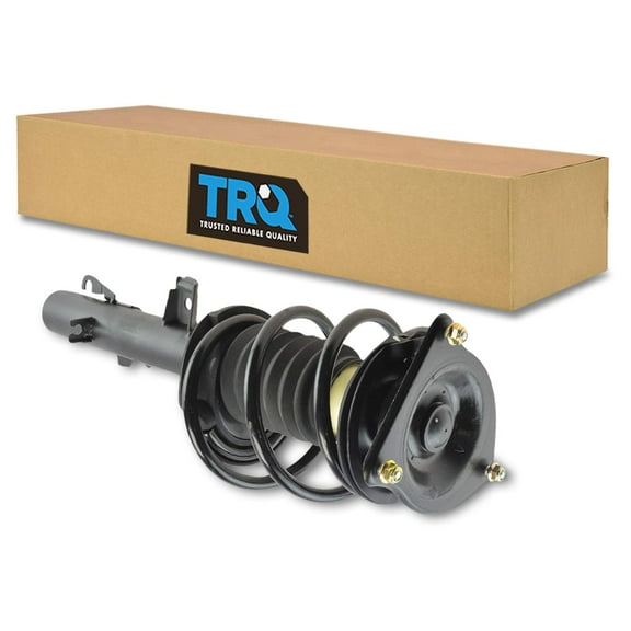 TRQ Front Left Complete Strut & Coil Spring Assembly Drivers Side Fits Select 2002-2006 Mini Cooper