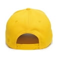 thumbnail image 2 of Outdoor Cap PTM50 Slight Pre-Curved Visor-Gold-Adult, 2 of 9