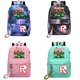 thumbnail image 1 of Roblox-mochila con estampado de dibujos animados para hombre y mujer, morral con estampado de Anime para ordenador portátil, tendencia de moda, ideal para regalo de Navidad, 1 of 5