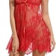 thumbnail image 4 of ICHUANYI Clearance Women Fun Elegant Fashion Sexy Sling Lingerie Lace Gauze Underwear Suit(Red, XXXL) Ichuanyi Ichuanyi, 4 of 4