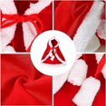 thumbnail image 4 of Trajes navideños para gatos, capa navideña suave y gruesa con sombrero, perro y gato navideño, 4 of 5