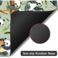 thumbnail image 4 of Panda Desk Mat for Desktop,Extended Gaming Cute Pandas Mouse Pad,Non-Slip Rubber Base Mousepad with Stitched Edges for Office Home Desk Decor,31.5X15.7 Inch, 4 of 6