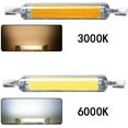 thumbnail image 4 of Ampoule Led R7s Haute Performance (Lot de 2) 15W Double Extrémité Super Lumineuse T3 Remplacement Halogène Type J Équivalent 100W, Dissipation de Chaleur Rapide et Économie d'Énergie, pour Éclairage Domestique et Professionnel, Angle de Faisceau 360°, 4 of 5
