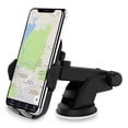thumbnail image 3 of Tzumi wrls chrg Auto Dashboard Mount, Qi wrls chrg, Black, 3 of 4
