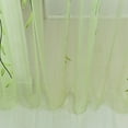 thumbnail image 2 of Home Voile Panel Leaves Pattern Sheer Room Curtain Drape Window Door Curtain Hot, 2 of 7